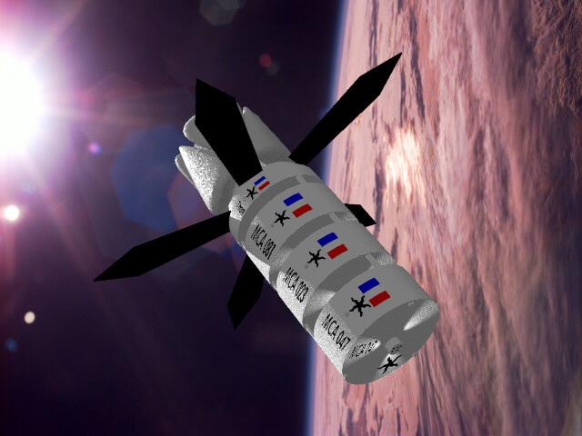Asterie in Orbit above Alderhorst