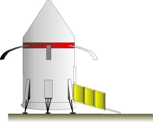 HL-90 with Airlock and Internal Ramp